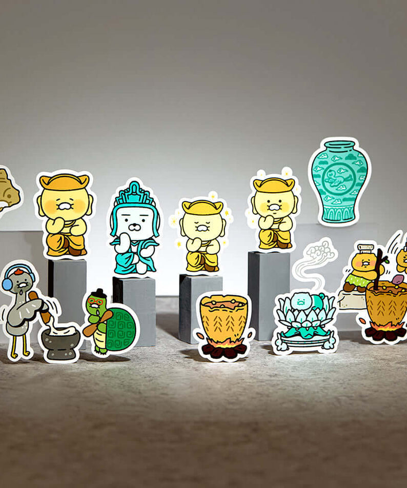 Set Stickers Deco Chunsik - Kakao Friends