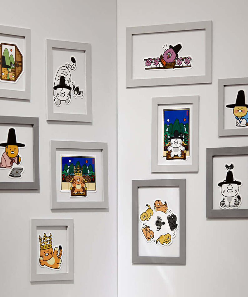 Set Stickers Deco Chunsik - Kakao Friends