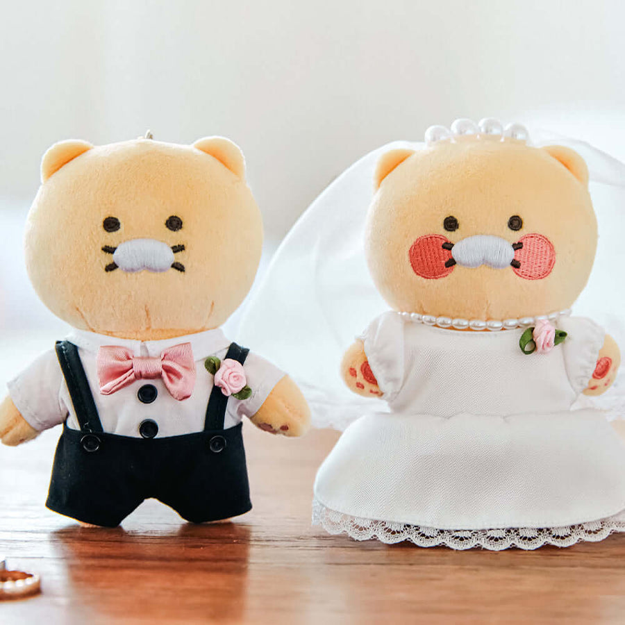 Set Peluche Porte-cles Chunsik - Kakao Friends