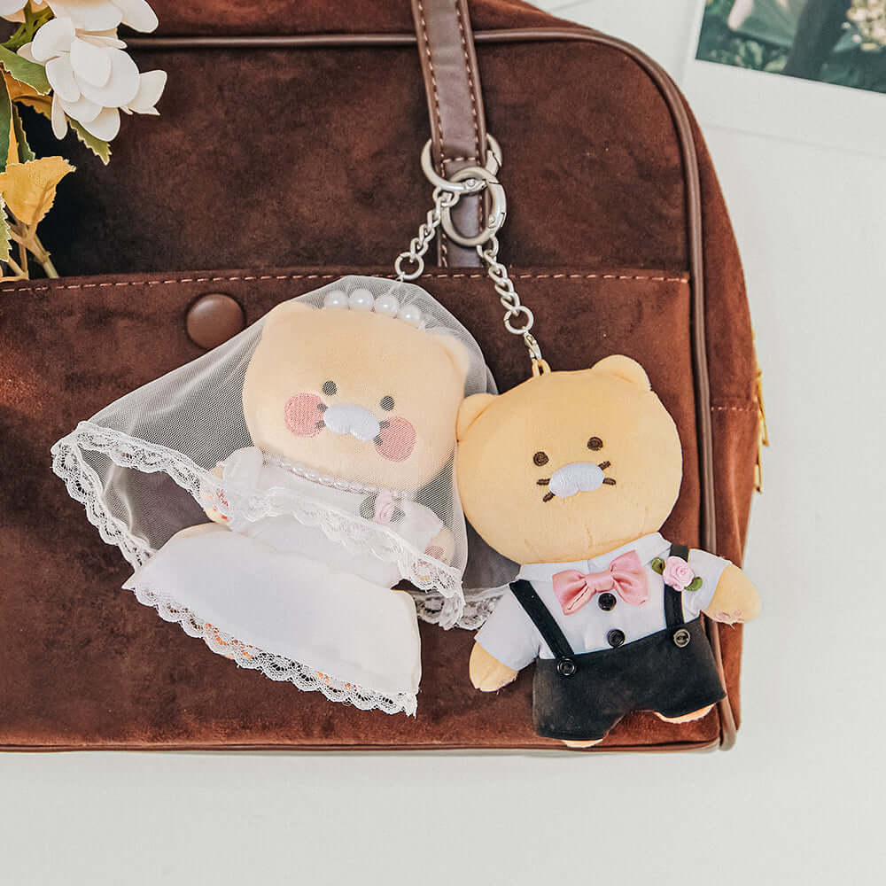 Set Peluche Porte-cles Chunsik - Kakao Friends