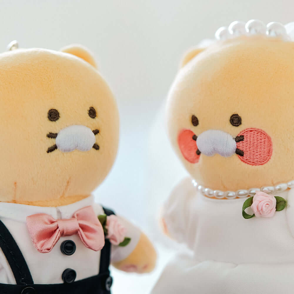 Set Peluche Porte-cles Chunsik - Kakao Friends