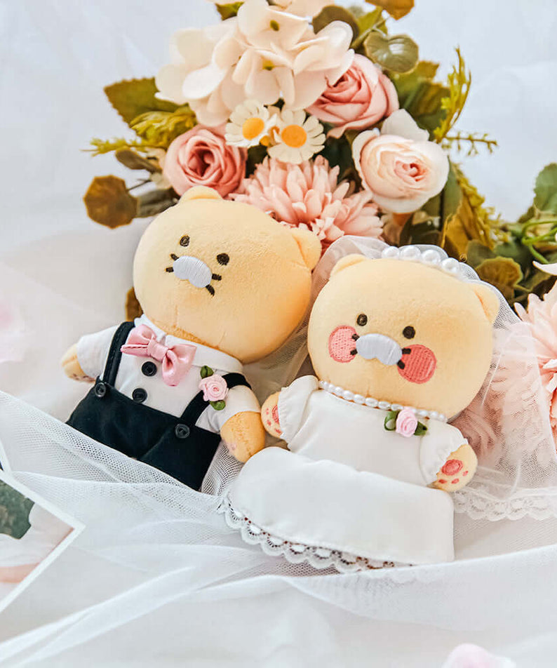 Set Peluche Porte-cles Chunsik - Kakao Friends