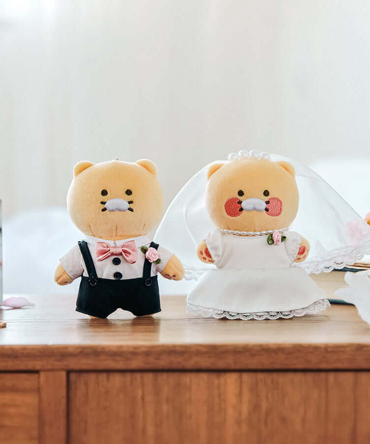 Set Peluche Porte-cles Chunsik - Kakao Friends