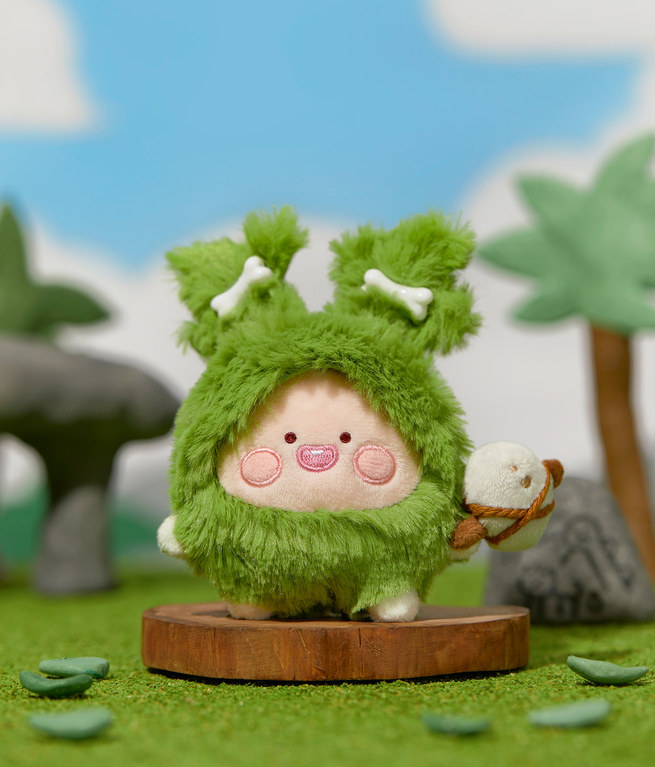 Peluche Porte-cles Apeach - Kakao Friends