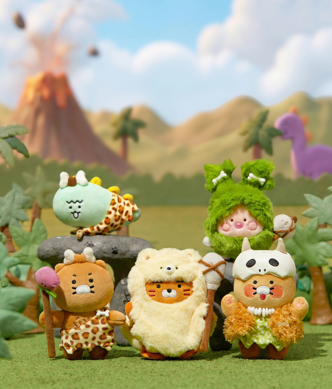 Peluche Porte-cles Apeach - Kakao Friends