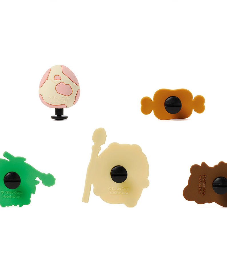 Set Set Charms Silicone Con - Kakao Friends