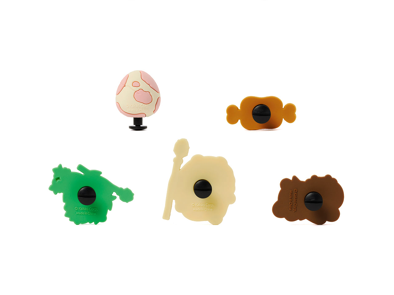 Set Set Charms Silicone Con - Kakao Friends