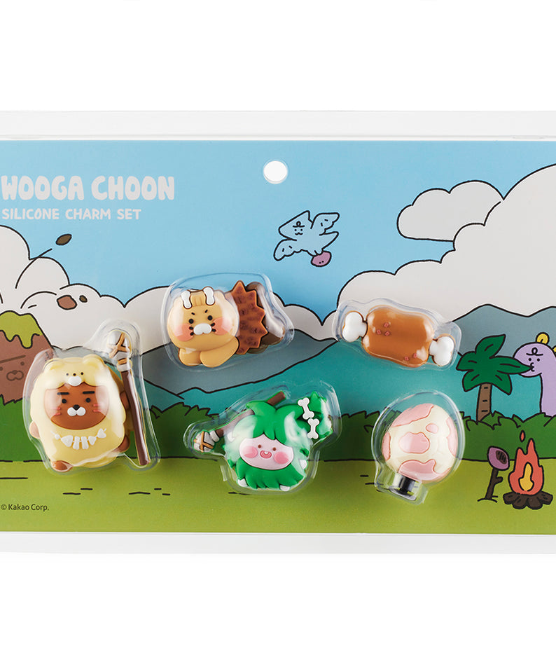 Set Set Charms Silicone Con - Kakao Friends