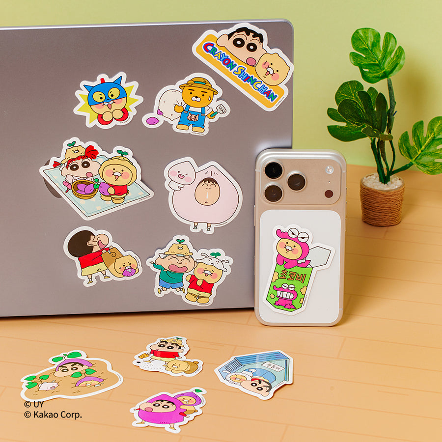 Stickers Déco Shin-chan X Friends - Kakao Friends