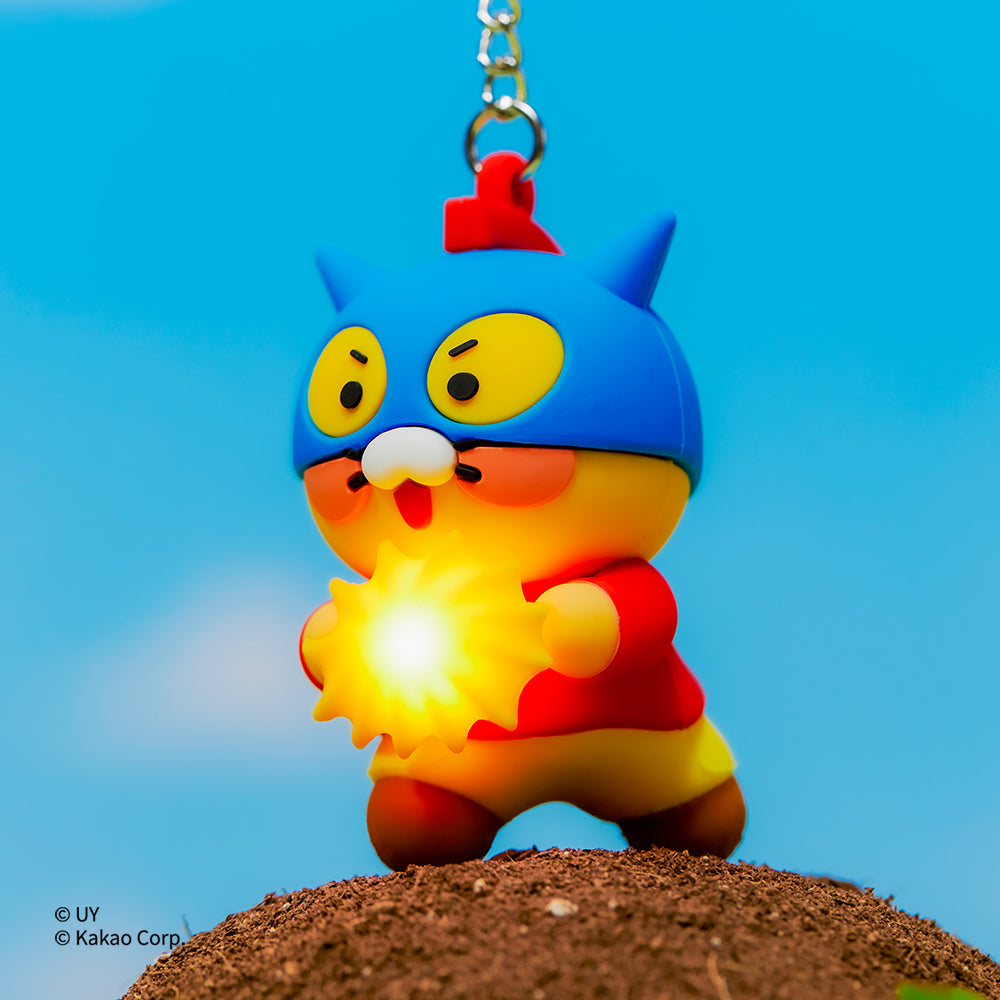 Porte-Clés Figurine LED Shin-chan X Friends Chunsik - Kakao Friends - visuel 2