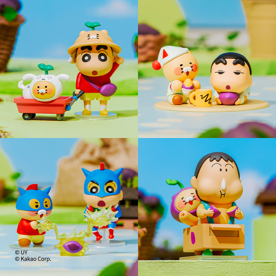 Figurine Aléatoire Shin-chan X Friends Chunsik - Kakao Friends