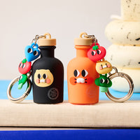Porte-Clés Figurine Iyaiya X Friends Huile d'Olive Piment Chunsik - Kakao Friends - visuel 3