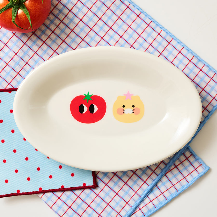 Assiette Mélamine Iyaiya X Friends S Chunsik - Kakao Friends