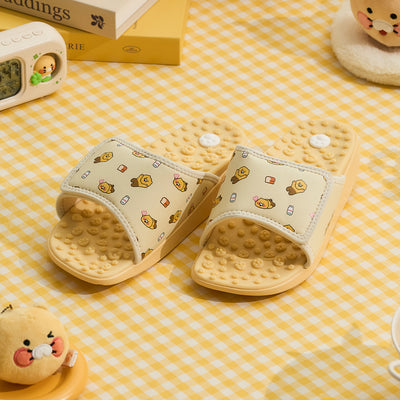 Chaussons d'Acupression Kaloring Jaune 240 mm Chunsik - Kakao Friends
