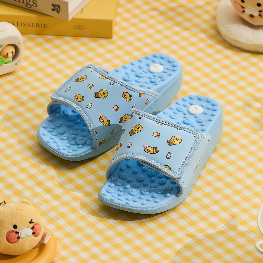 Chaussons d'Acupression Kaloring Bleu 240 mm Chunsik - Kakao Friends