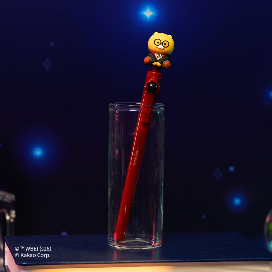 Stylo Gel Figurine Tournante Harry Potter X Friends Chunsik - Kakao Friends