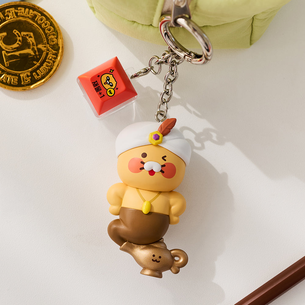 Porte-Clés Figurine LED Keycap Lampe Magique Richesse Chunsik - Kakao Friends - visuel 2