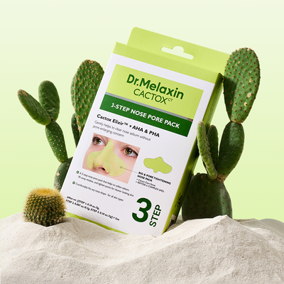 DR.MELAXIN Cactox 3-Step Nose Pack (3 Sheets)