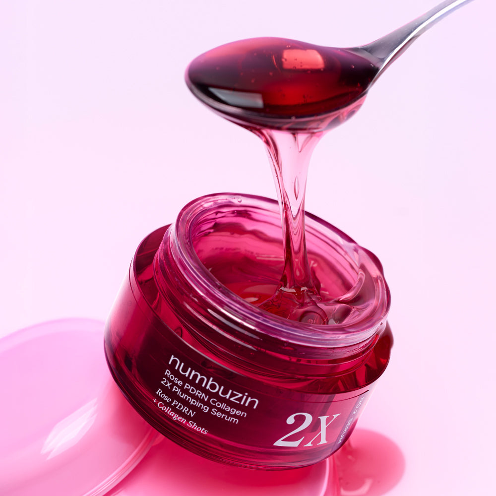 NUMBUZIN No.2 2X Rose PDRN Collagen Plumping Serum Duo