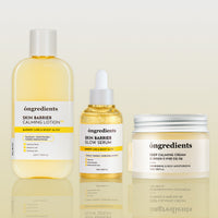ONGREDIENTS Calming Lotion EX, Glow Serum & Deep Calming Cream Trio Set - coffret soin coréen