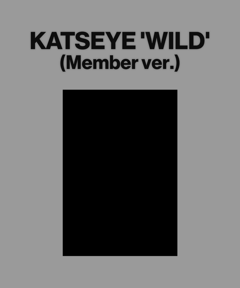 KATSEYE - WILD (Member ver.) (Random 1 of 5) - Album Kpop Ma Petite Corée