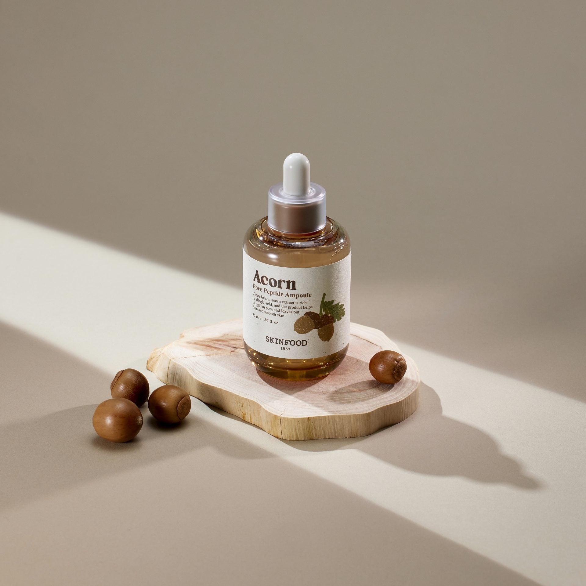 SKINFOOD Acorn Pore Peptide Ampoule 55ml
