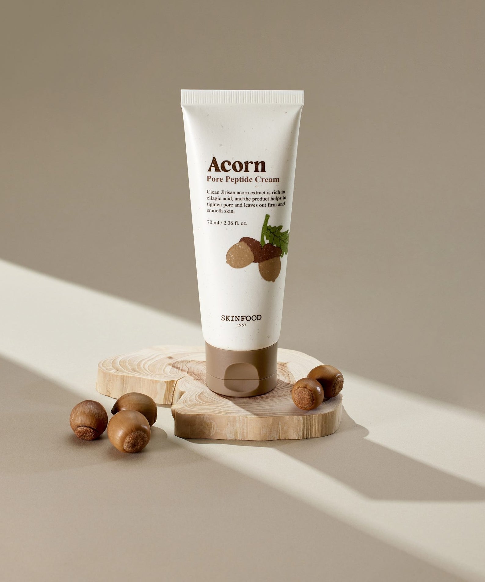 SKINFOOD Acorn Pore Peptide Cream 70ml