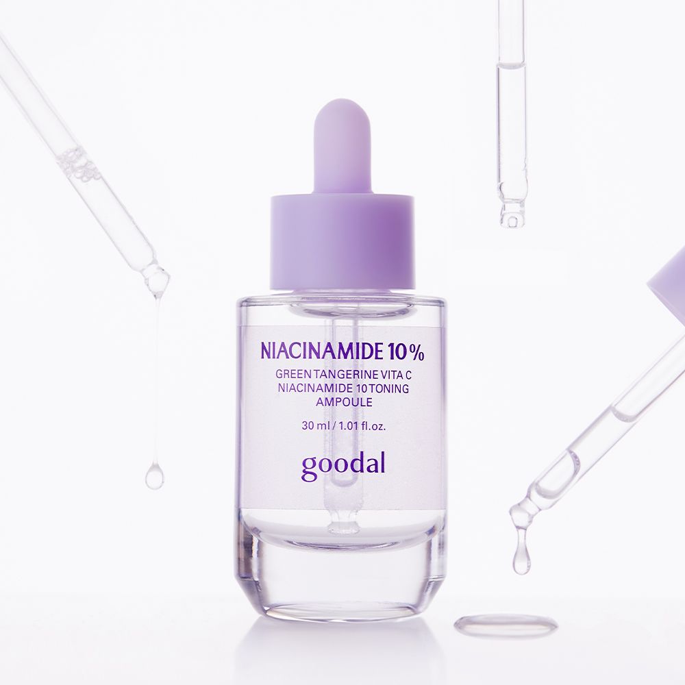 GOODAL Green Tangerine Vita C Niacinamide 10 Blemish Ampoule
