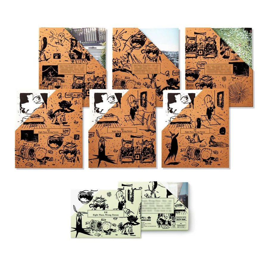 RM - 2nd Album [Right Place, Wrong Person] (Standard+)(Set) - Album Kpop
