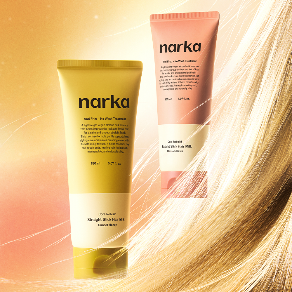 NARKA Straight Sleek Hair Milk 150ml Blossom Dawn