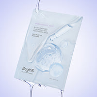 JUNG SAEM MOOL BeginS Blue Hydrangea Hyaluronic Acid Moisturizing Mask - masque en tissu coréen, vue 2