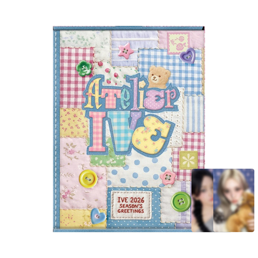 IVE Season Greeting Officiel - 2 Cartes