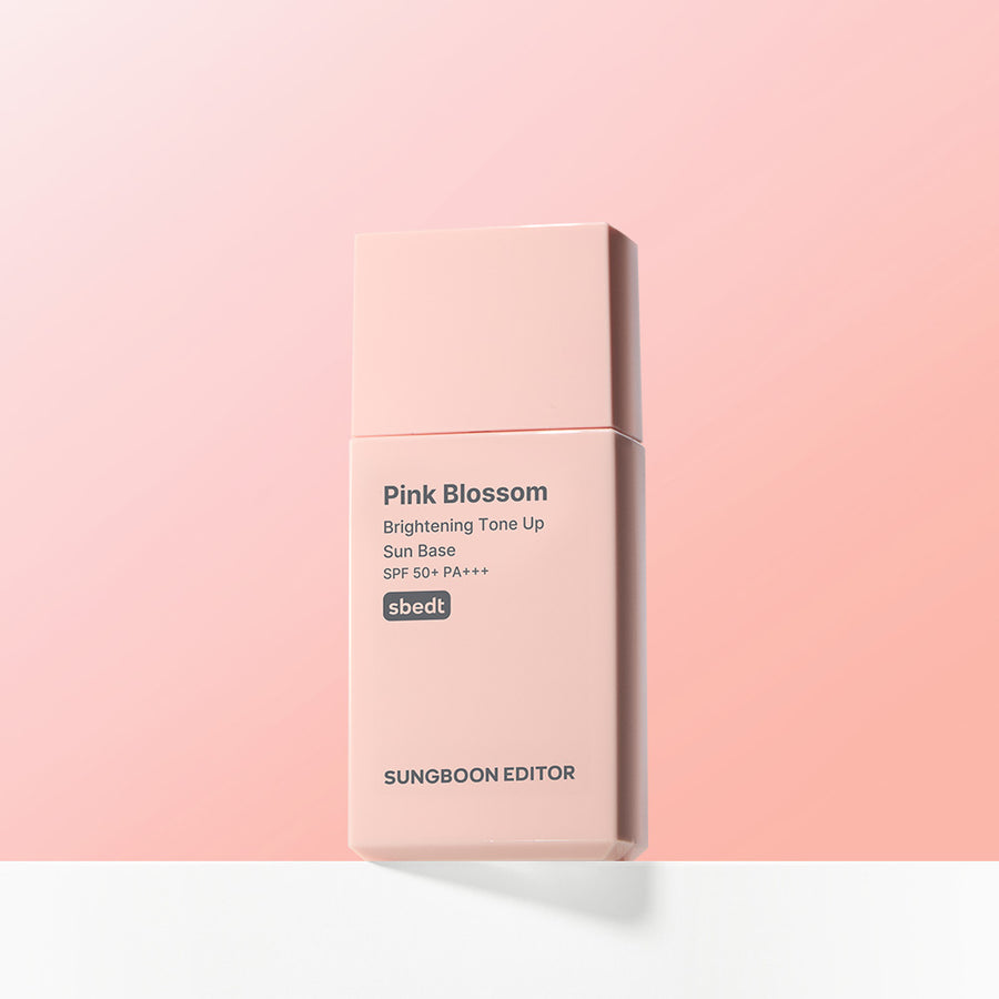 SUNGBOON EDITOR Pink Blossom Tone Up Crème solaire 30ml