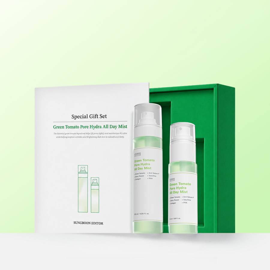 SUNGBOON EDITOR Green Tomato Pore Brume visage 120ml