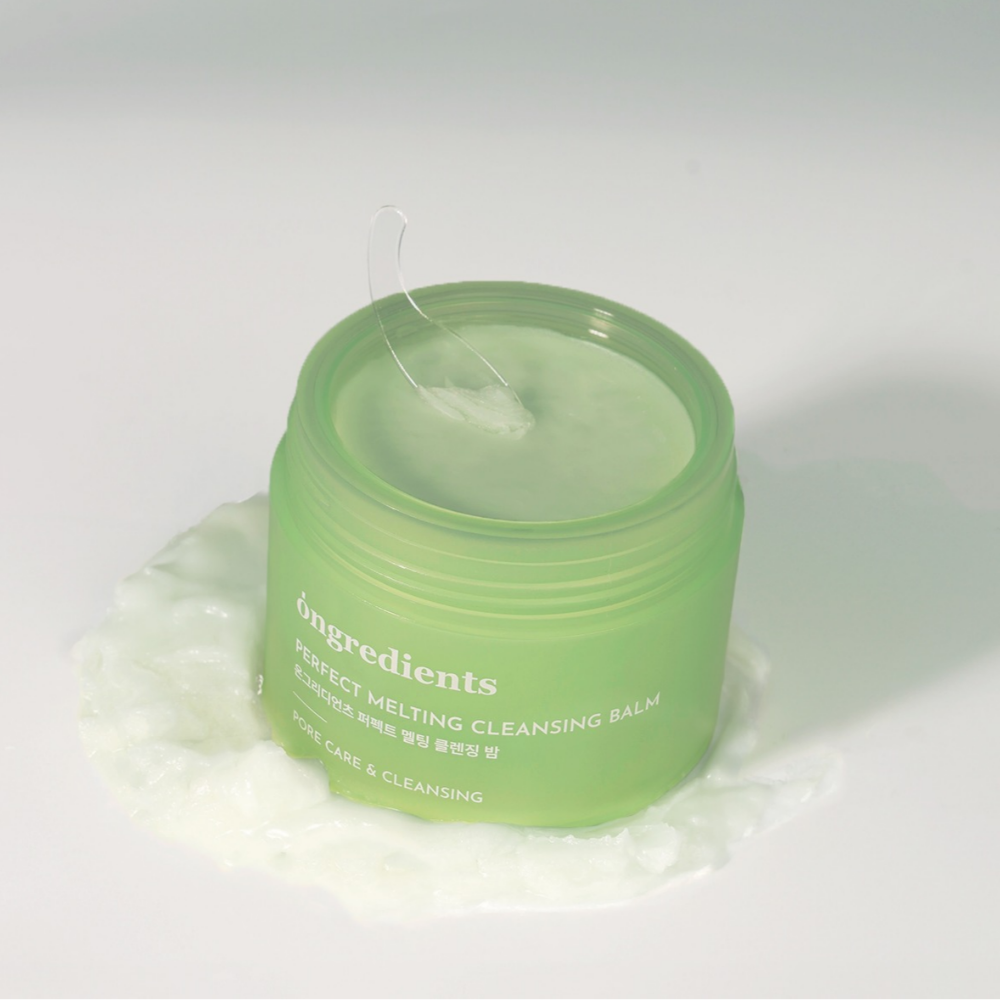 ONGREDIENTS Perfect Melting Cleansing Balm & Deep Foaming Gel Cleanser Set - coffret nettoyants coréen, vue 2