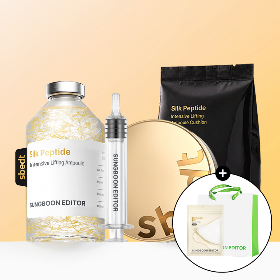 SUNGBOON EDITOR Silk Peptide Lifting Fond de teint cushion 13g