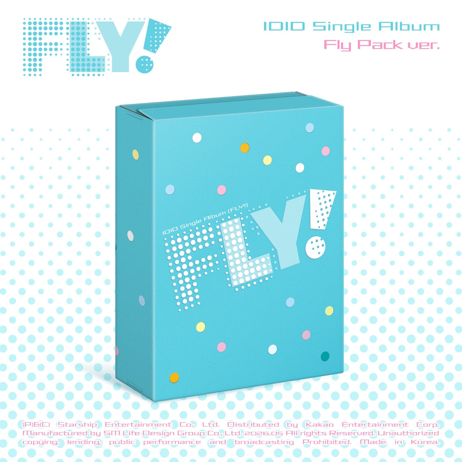 IDID - Single Album [FLY!] (Fly Pack ver.)(Limited) - Album Kpop Ma Petite Corée