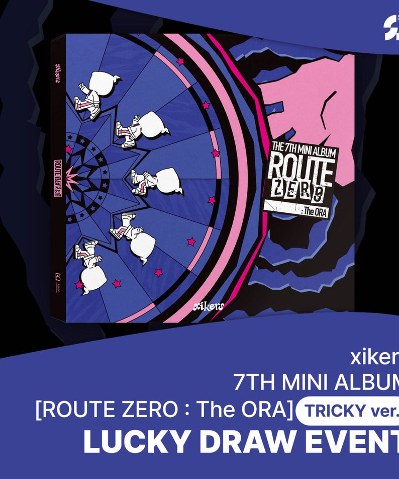 xikers - 7TH MINI ALBUM [ROUTE ZERO : The ORA] (TRICKY ver.) - Album Kpop Ma Petite Corée