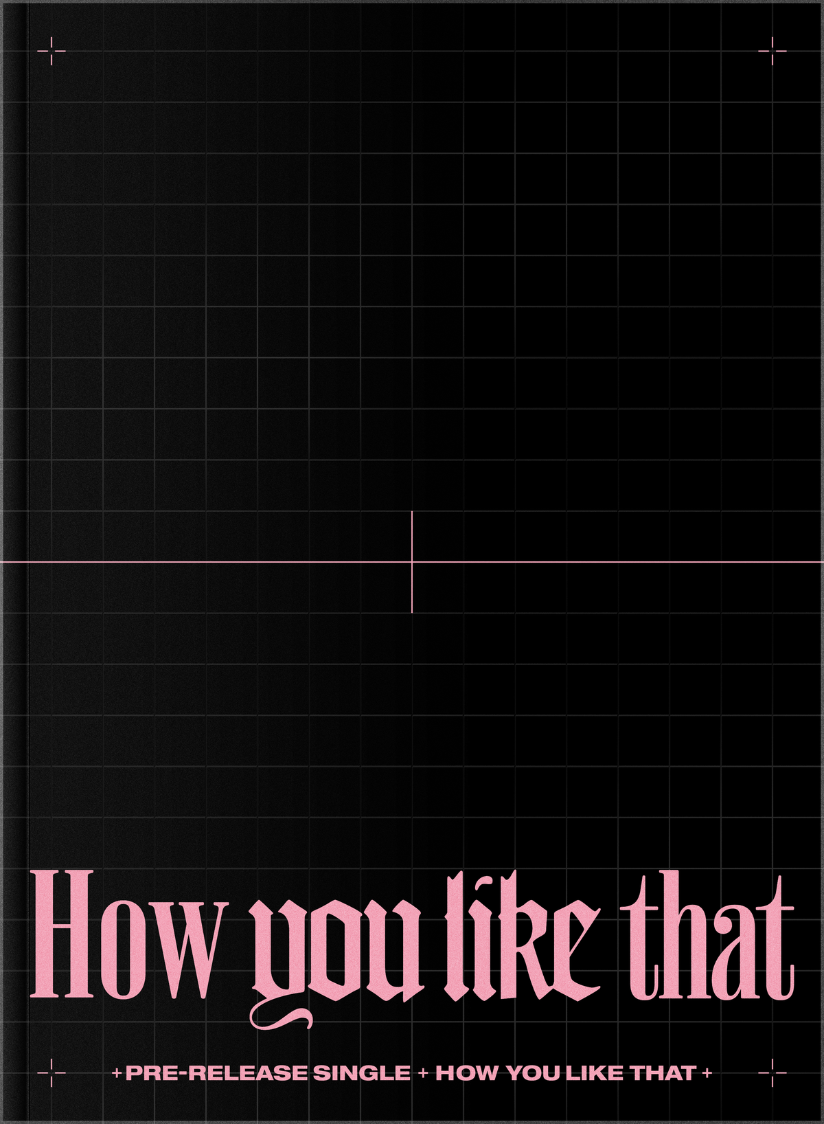 BLACKPINK How You Like That Édition Spéciale Option Affiche