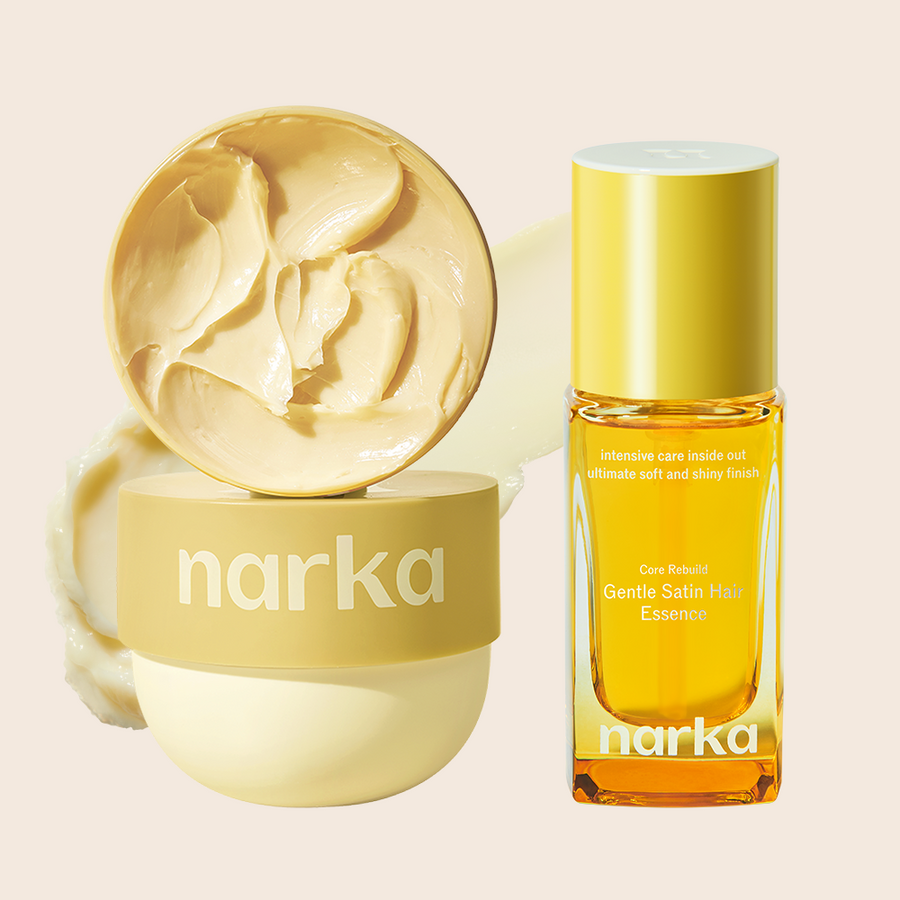 NARKA Confident Hair Pack 290ml + Gentle Satin Essence 30ml Set