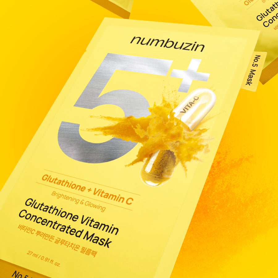 NUMBUZIN No.5 Vitamin C Sprayed Glutathione Film Pack 10 Sheets