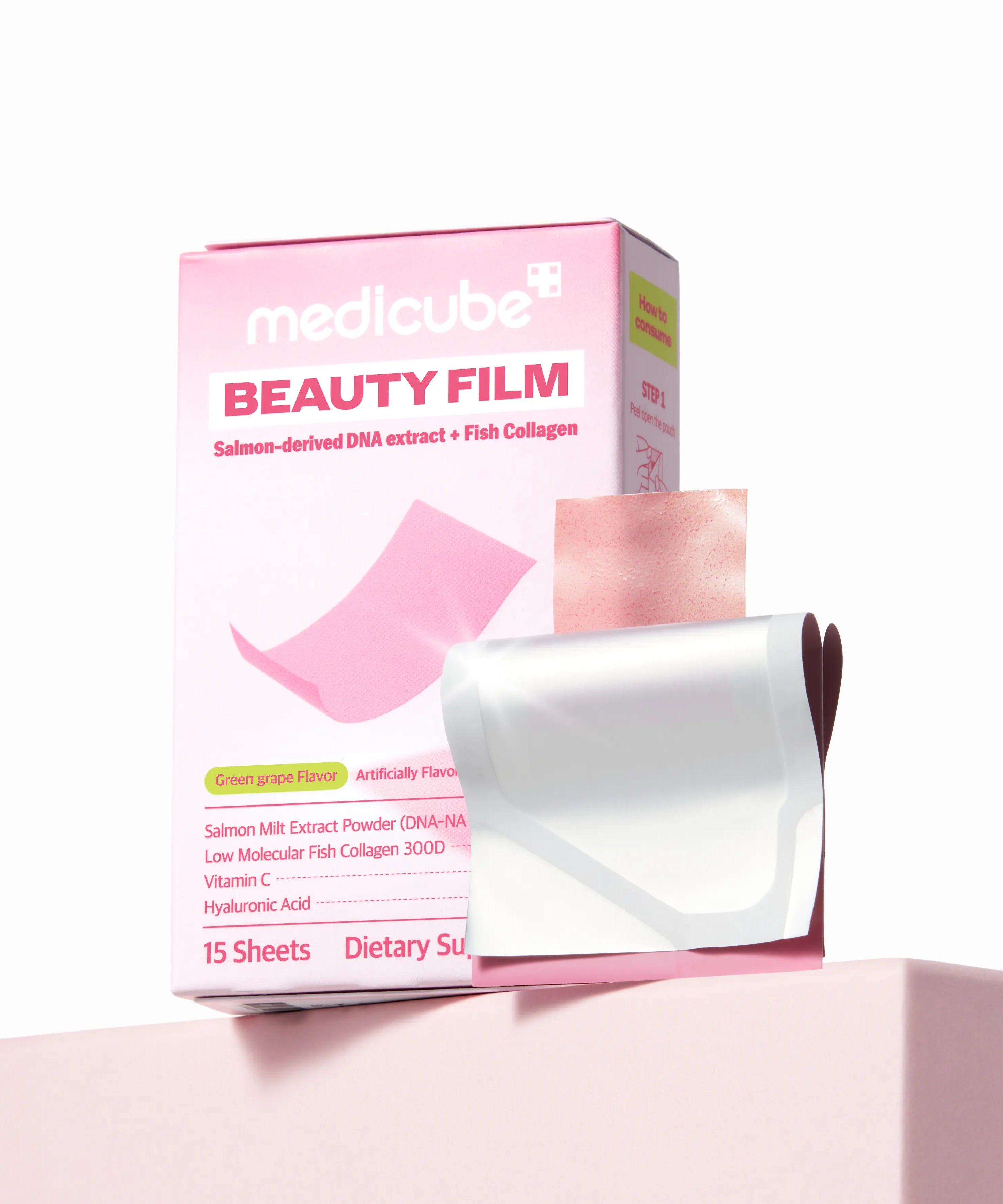 MEDICUBE Salmon DNA Collagen Film 15ea