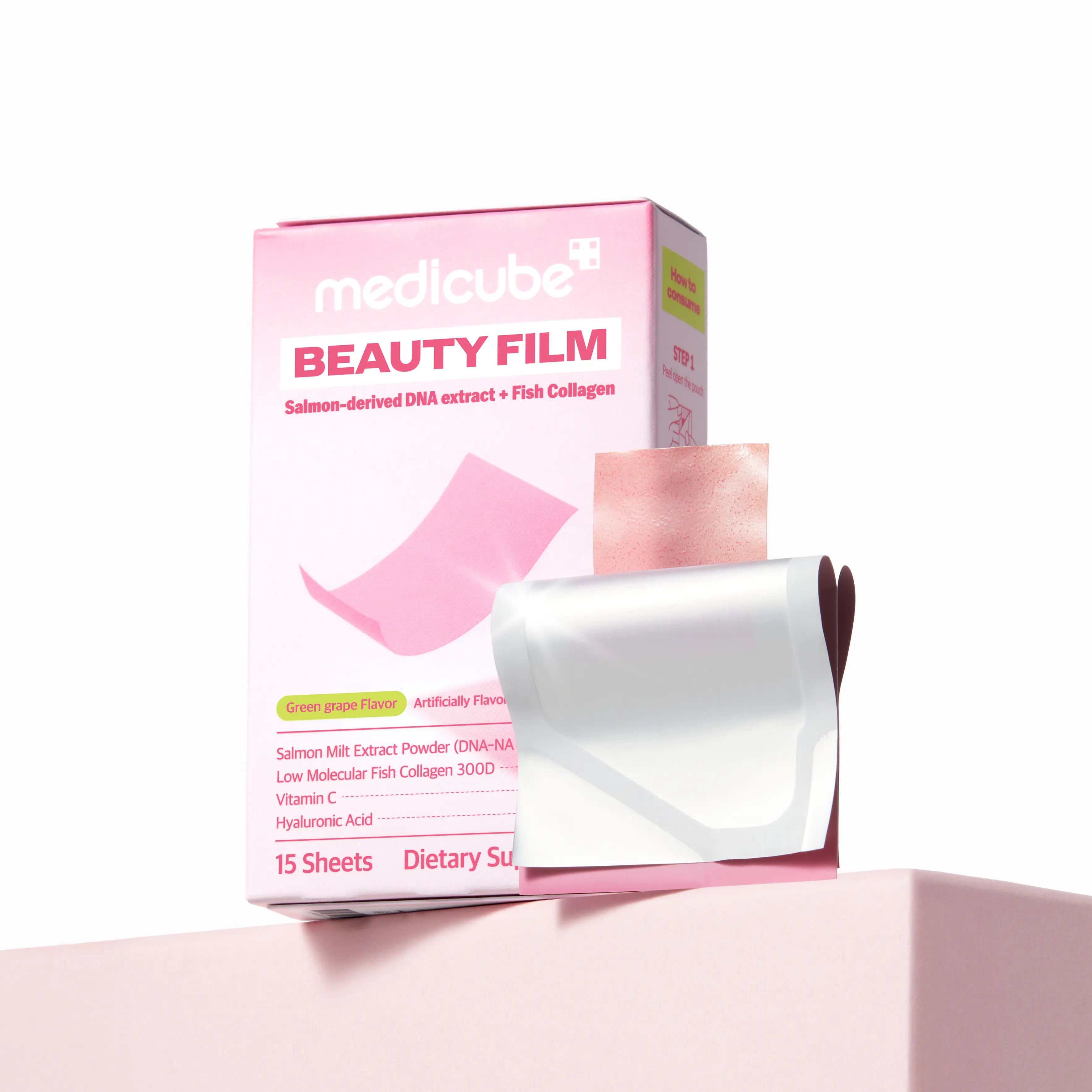MEDICUBE Salmon DNA Collagen Film 15ea