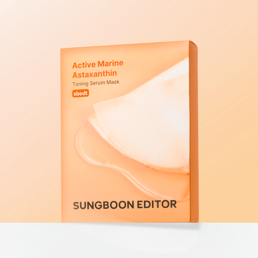 SUNGBOON EDITOR Marine Astaxanthin Masque en tissu 10 pièces