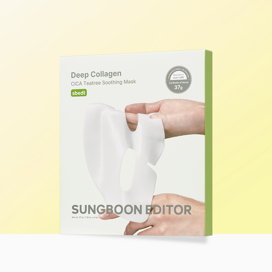 SUNGBOON EDITOR Deep Collagen Masque en tissu 4 pièces