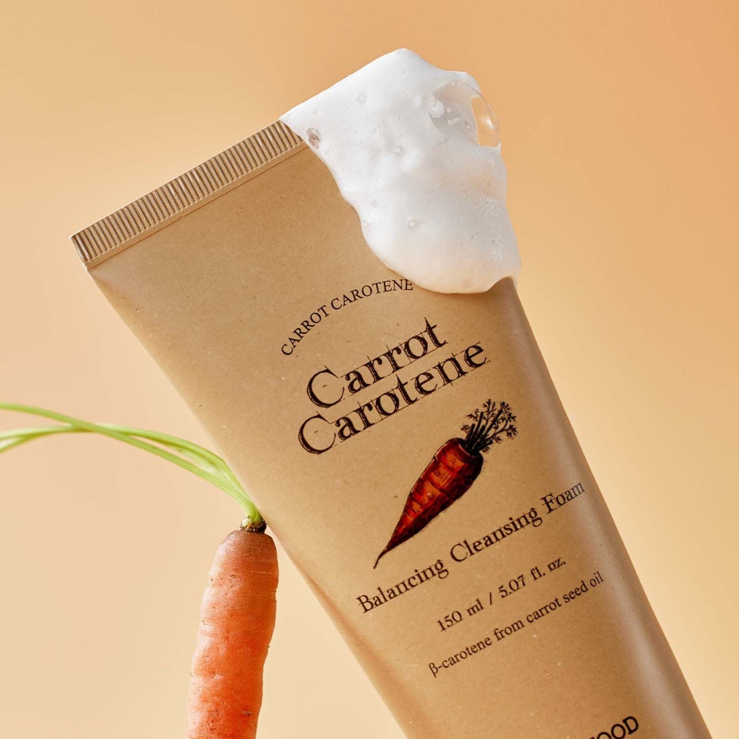 SKINFOOD Carrot Carotene Balancing Cleansing Foam 150ml