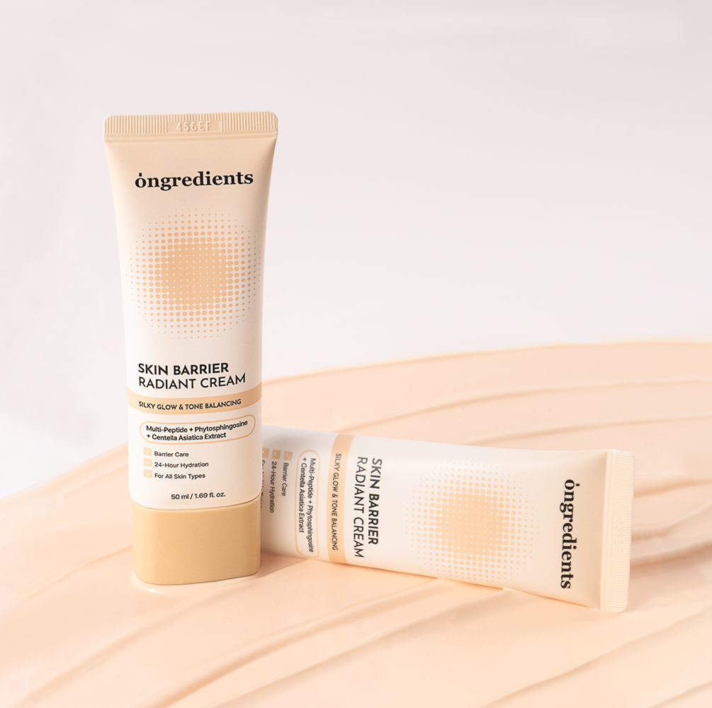 ONGREDIENTS Calming Lotion EX 220ml & Radiant Cream 50ml Set - coffret soin coréen, vue 2