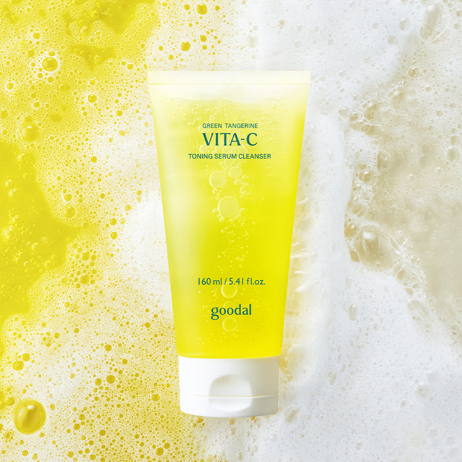 GOODAL Green Tangerine Vita C Toning Serum Cleanser