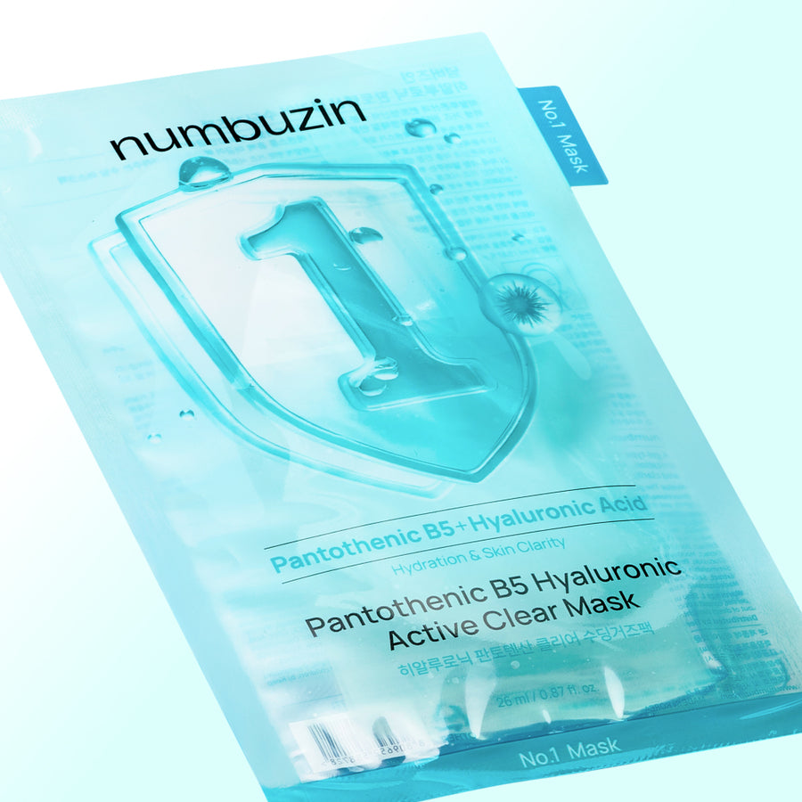 NUMBUZIN No.1 Hyaluronic Pantothenic Acid Clear Soothing Gauze Pack 10 Sheets