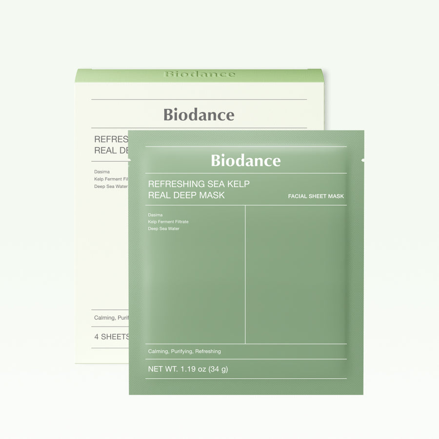 BIODANCE Refreshing Sea Kelp Real Deep Mask x4